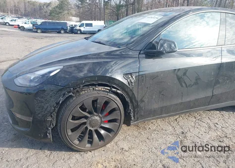2022 Tesla Model Y Performance Dual Motor All-Wheel Drive from USA, damaged, VIN 7SAYGDEF0NF462430